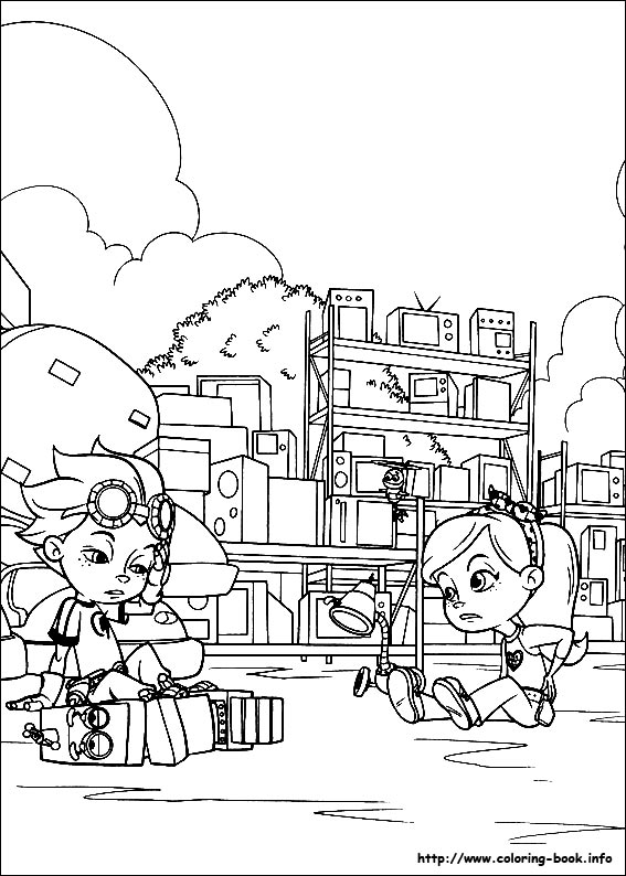 Rusty Rivets coloring picture