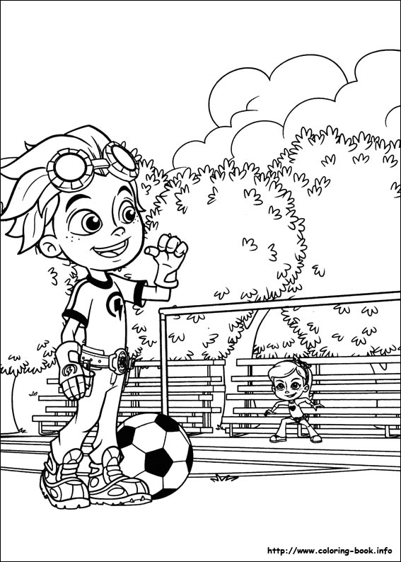 Rusty Rivets coloring picture