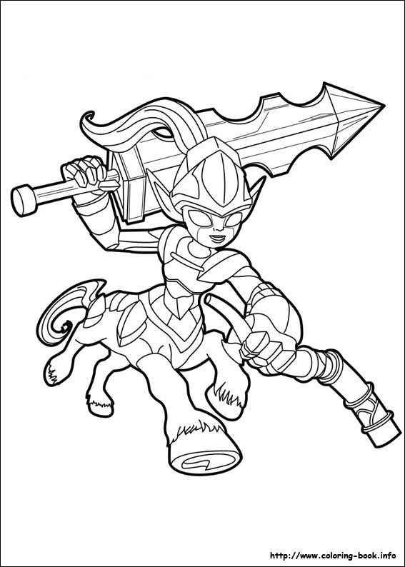 Skylanders coloring picture