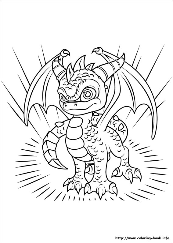 Skylanders coloring picture