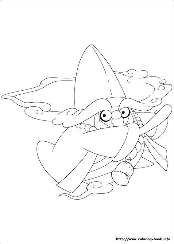 Yo-kai Watch coloring picture