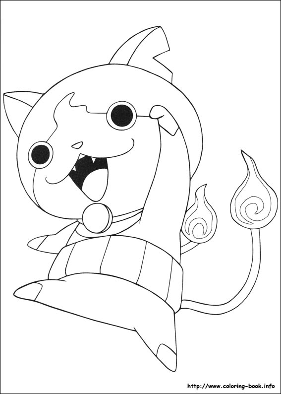 Yo-kai Watch coloring picture