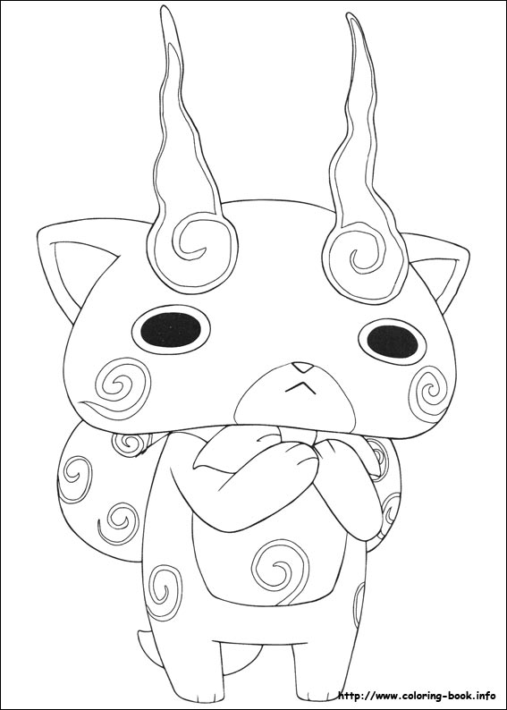 Yo-kai Watch coloring picture