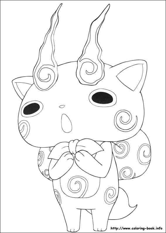 Yo-kai Watch coloring picture