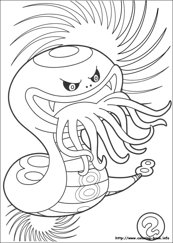 Yo-kai Watch coloring picture