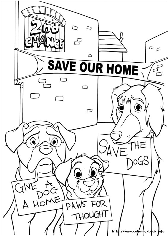 102 Dalmatians coloring picture