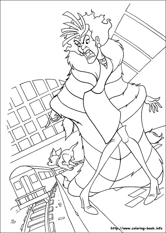 102 Dalmatians coloring picture