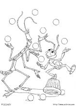 A Bug's Life coloring pages