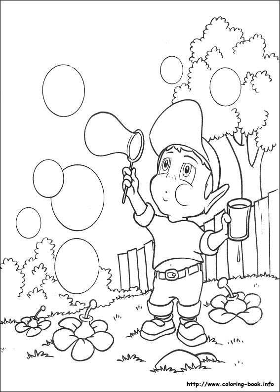 Adiboo coloring picture