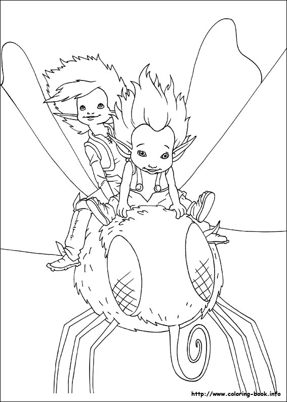 Arthur and the revenge of Maltazard coloring picture