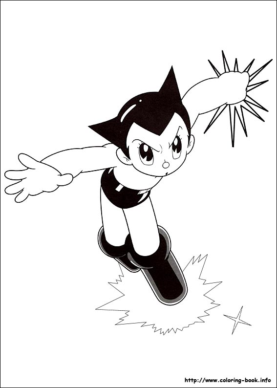 Astro Boy Colouring