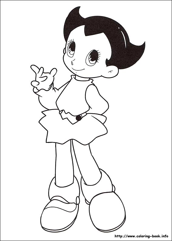 Astro Boy coloring picture