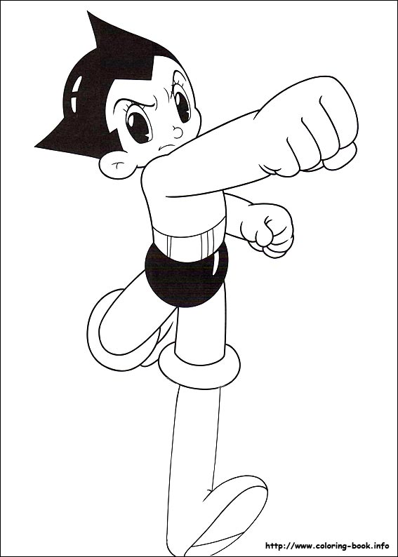 Astro Boy coloring picture