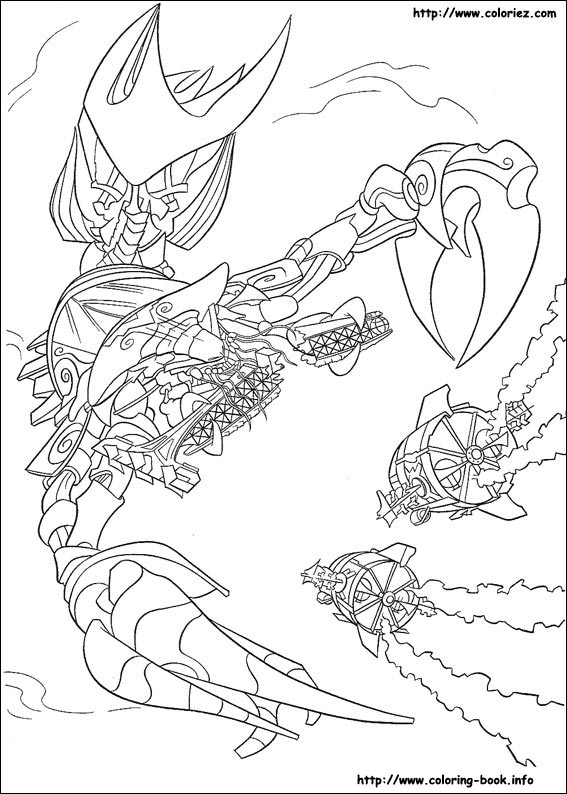 Atlantis coloring picture