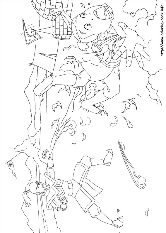 Avatar, the last airbender coloring picture