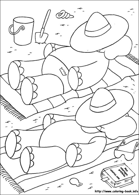 Babar coloring picture