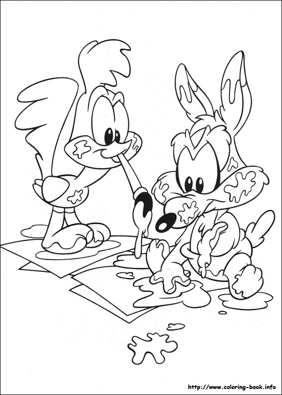 baby looney tunes games coloring pages - photo #37