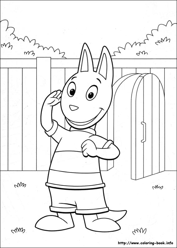 Backyardigans coloring picture