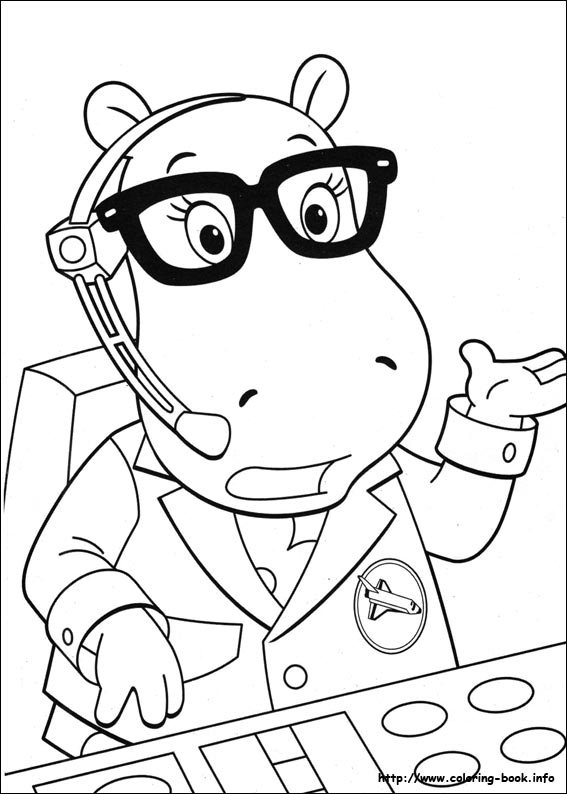 Backyardigans coloring picture