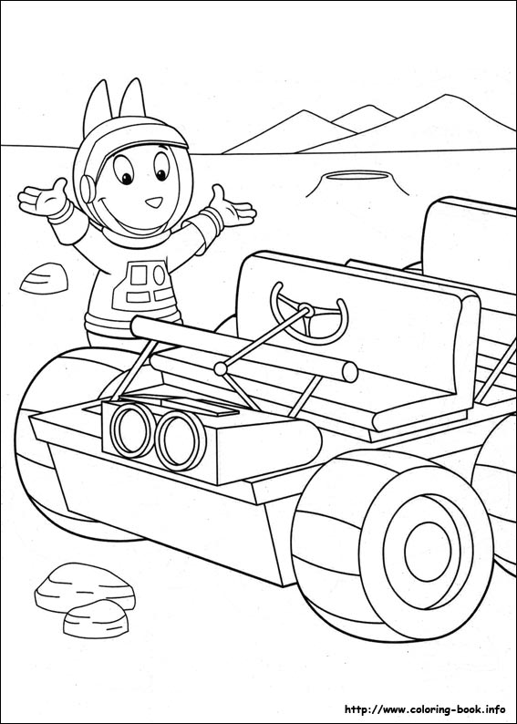 Backyardigans coloring picture