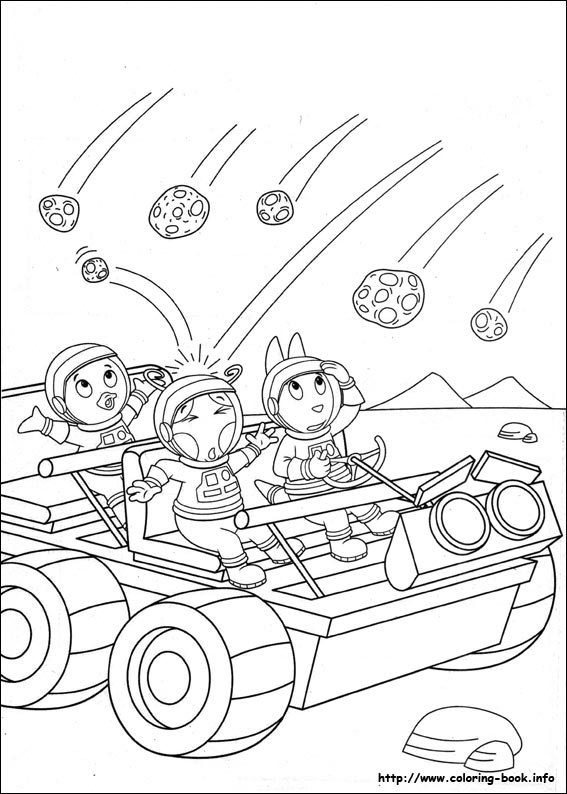 Backyardigans coloring picture