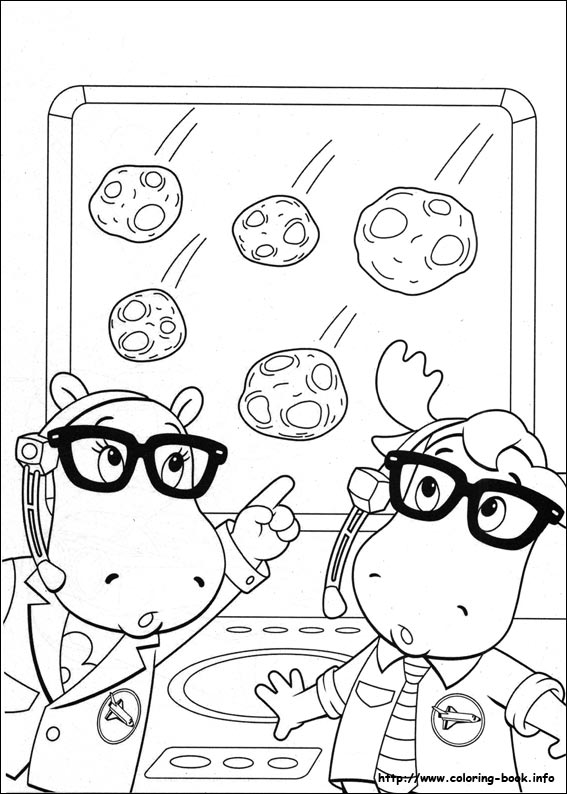 Backyardigans coloring picture