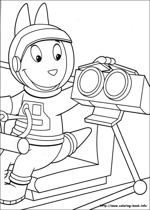 Backyardigans coloring picture