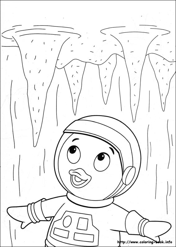 Backyardigans coloring picture