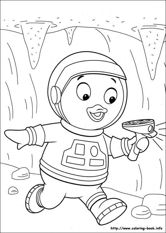 Backyardigans coloring picture