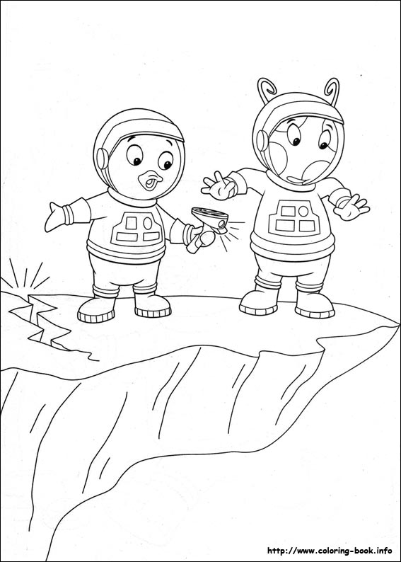 Backyardigans coloring picture