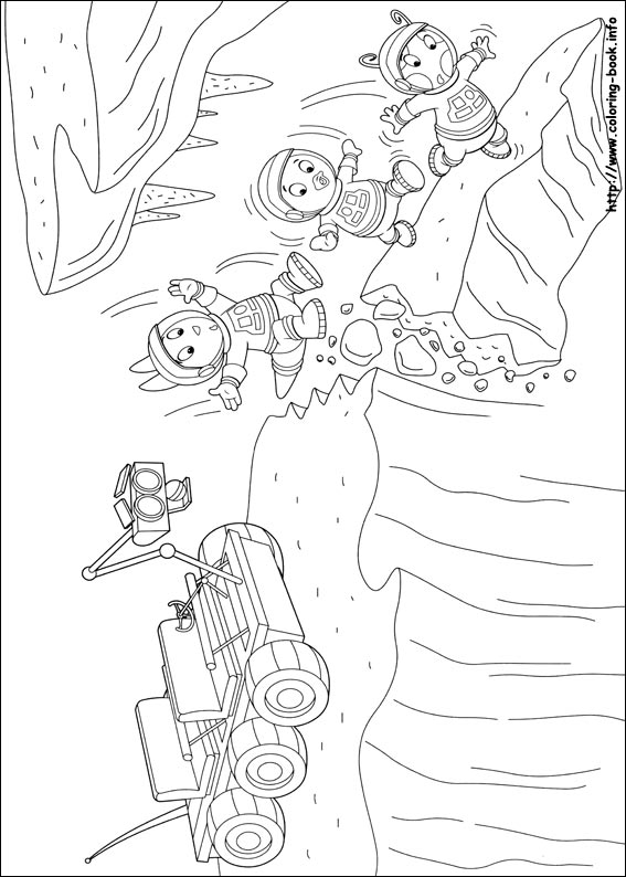 Backyardigans coloring picture