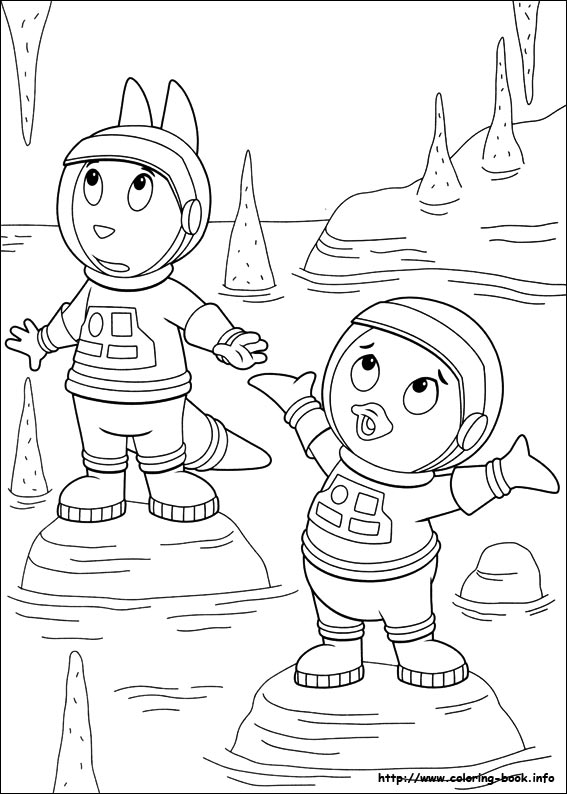 Backyardigans coloring picture