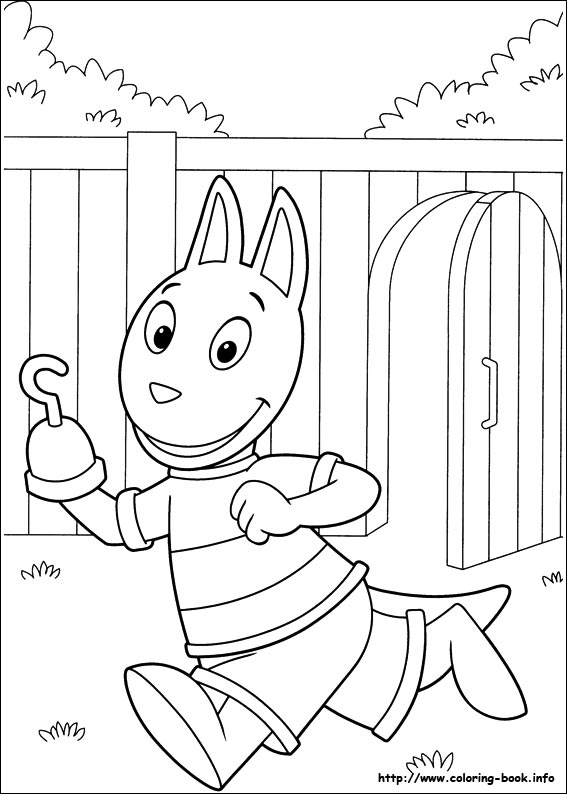 Backyardigans coloring picture
