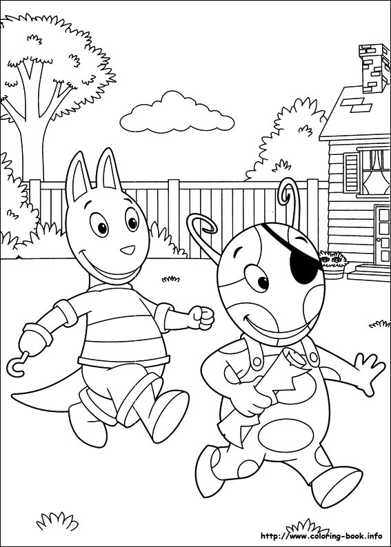 Backyardigans coloring picture