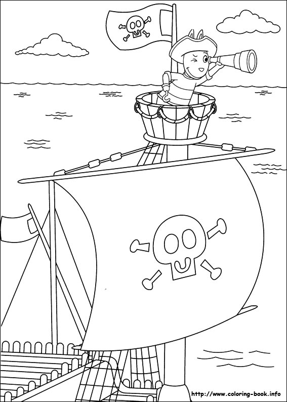 Backyardigans coloring picture