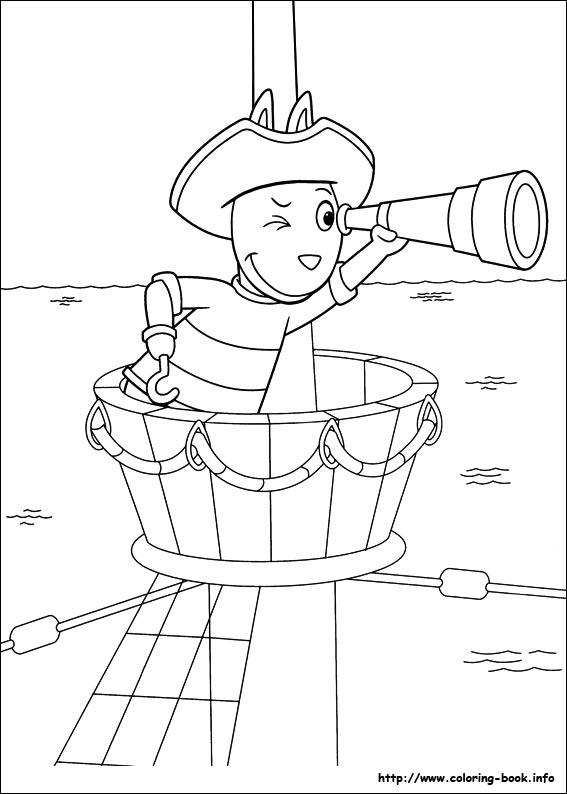 Backyardigans coloring picture