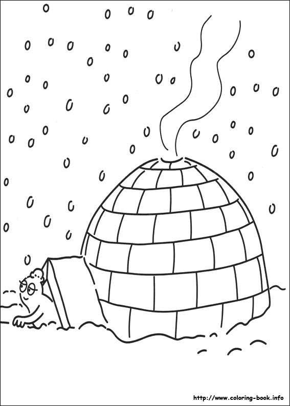 Barbapapa coloring picture