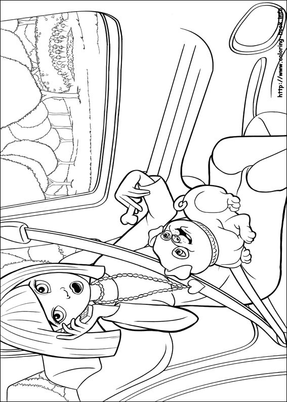 Barbie Thumbelina coloring picture