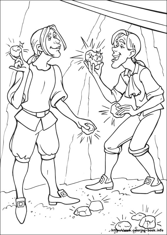 Barbie as the Princess and the Pauper coloring picture