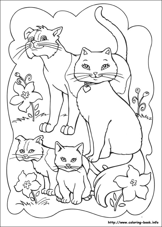 Princess Pauper Coloring Picture Barbie Pages