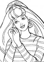 Featured image of post Barbie Doll Coloring Pages Discover the suprise at our official barbie shop today