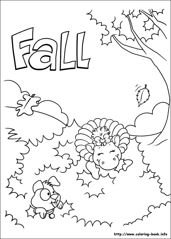 Barney and Friends coloring picture