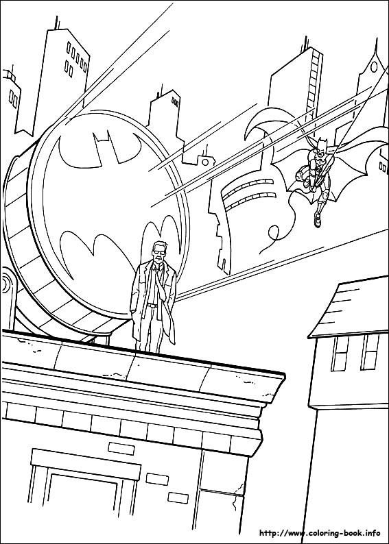 Batman coloring picture