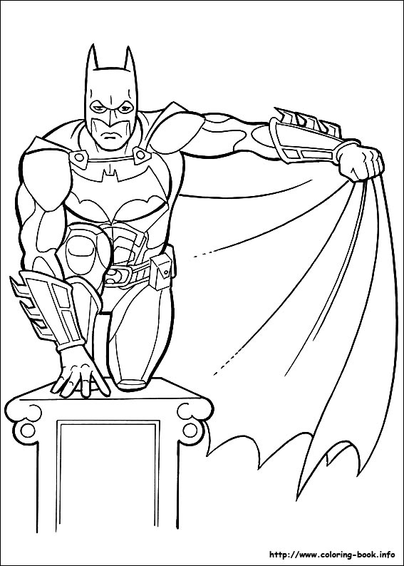 Batman coloring picture