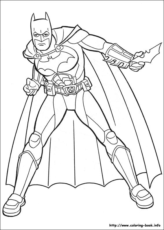 Batman coloring picture