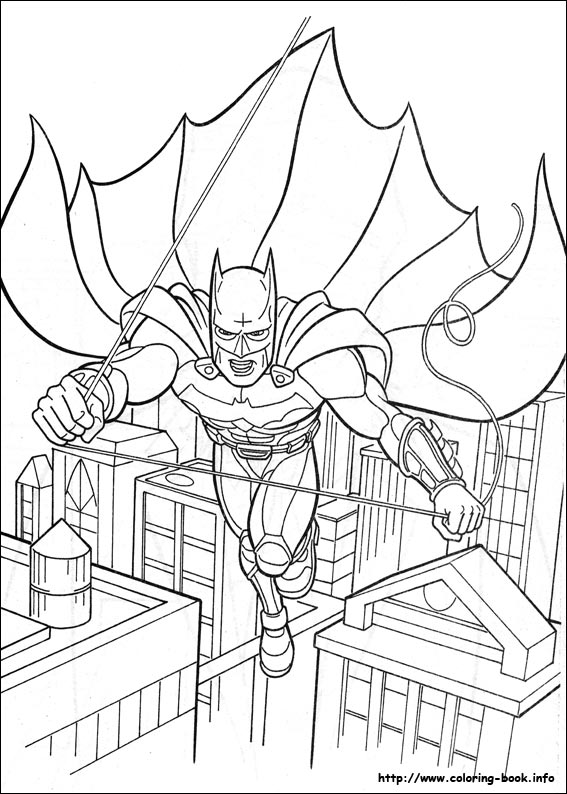 Batman coloring picture