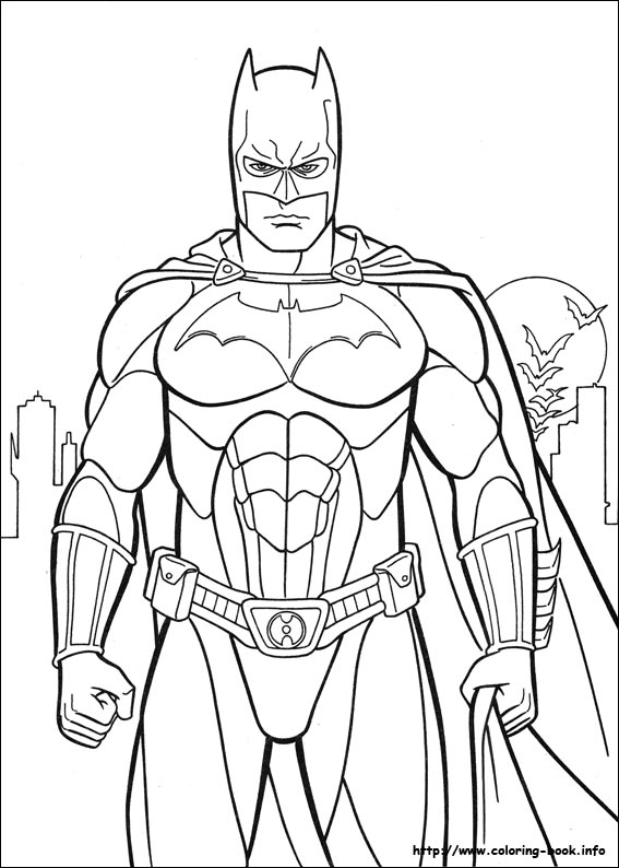 Batman coloring picture