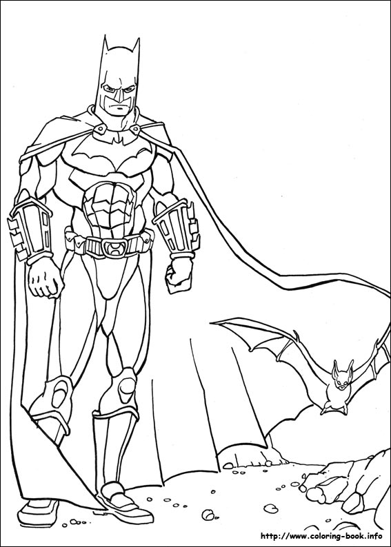 Batman coloring picture