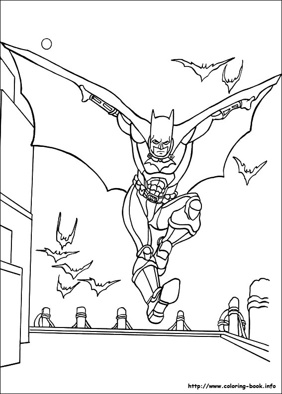 Batman coloring picture