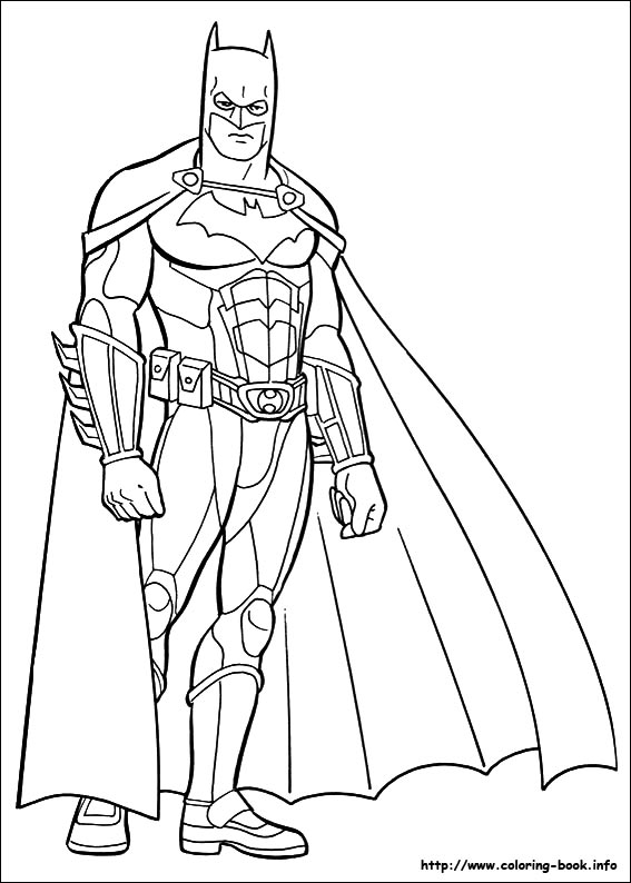 Batman coloring picture